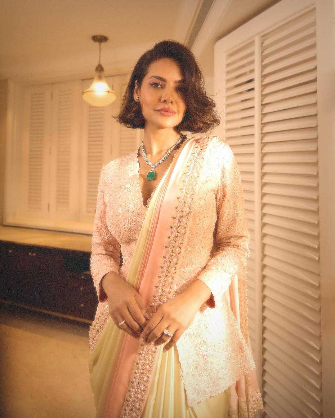 Ynf Chinon  Designer Sarees